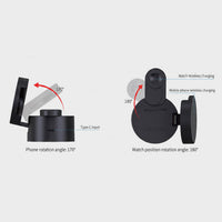 AMPHIVE 4 In 1 Magnetic Wireless Charger